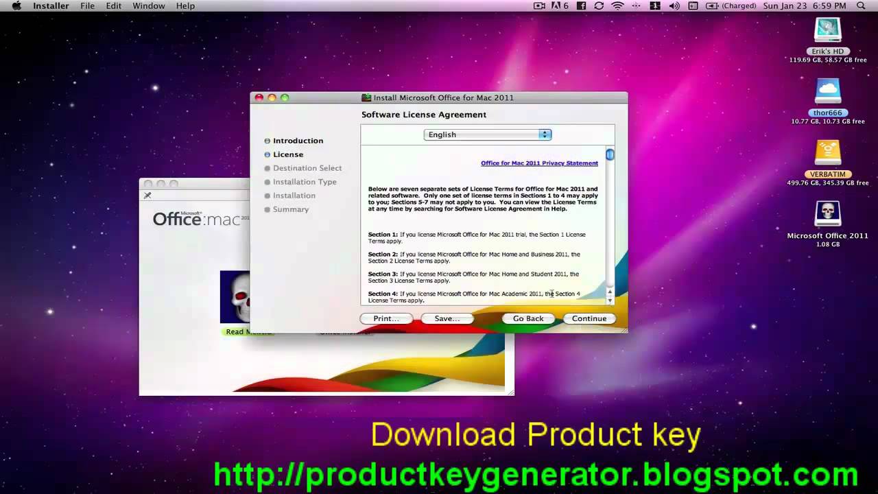 Office 2011 Mac Keygen Download